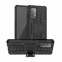 Handy Tasche für SAMSUNG Galaxy Hülle Handyhülle Schutzhülle Outdoor Case Schale Galaxy A52 5G Schwarz