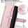 Handykette Samsung Hülle mit Band Handyhülle Kartenfächer PU Leder Umhängetasche Galaxy Xcover 7 Rosa