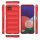 Hülle für Samsung Galaxy A22 5G - Schutzhülle Handyhülle - [Kamera Schutz] Case Rot