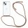 Handykette für Apple iPhone 15 Serie Hülle Handyhülle mit Band Hülle mit Kordel Rainbow iPhone 15 Plus