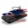 Outdoor Panzer Hülle für ZTE Handyhülle mit Slide Kameraschutz Ringhalter Bumper Blade V40 Vita Blau