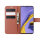 Handy Tasche für Samsung Galaxy A51 SM-A515 Hülle Case Buchhülle Klapphülle TPU PU-Leder Braun