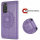 Hülle für Xiaomi Redmi Note 11 / 11S, Schutzhülle Klapphülle Handy Tasche Etui Lila
