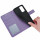 Hülle für Xiaomi Redmi Note 11 / 11S, Schutzhülle Klapphülle Handy Tasche Etui Lila