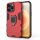 Handyhülle für Apple iPhone 14 Pro Max - Ring Panzer Cover Rot