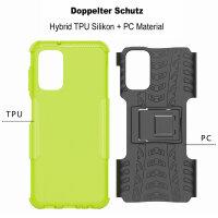 Hülle für Samsung Galaxy A13 4G - Schutzhülle Handyhülle Tasche Case Schale TPU Grün