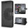 Hülle für Xiaomi 13 Lite Handyhülle Handy Tasche Klapphülle Wallet Case Etui Schwarz