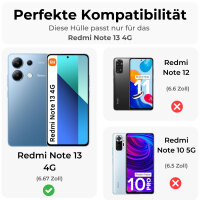 Hülle Xiaomi Redmi Note 13 4G Handyhülle...