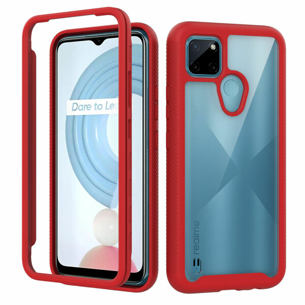 Hülle für Realme C21Y / C25Y, Schutzhülle Handy Tasche Silikon Case Cover Bumper