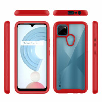Hülle für Realme C21Y / C25Y, Schutzhülle Handy Tasche Silikon Case Cover Bumper