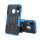 Handy Tasche für Samsung Galaxy Case Panzer Hülle Cover Schutzhülle Etui Bumper Galaxy A40 SM-A405 Blau