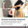Handykette Samsung Hülle mit Band Handyhülle Kartenfächer PU Leder Umhängetasche Galaxy A23 Grau