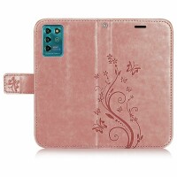ZTE Blade V30 Vita, Handy Tasche Hülle Schutzhülle Klapphülle Flip Case Cover BF