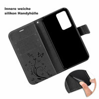 Handyhülle für Samsung Galaxy S21 Ultra 5G Hülle Handy Tasche Flip Case Etui TPU