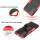 Xiaomi Redmi Note 11S / 11, Schutz Hülle Handy Tasche Outdoor Case Cover Bumper  Rot