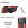 Xiaomi Redmi Note 11S / 11, Schutz Hülle Handy Tasche Outdoor Case Cover Bumper  Rot