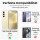 Outdoor Panzer Hülle für Samsung Galaxy S24 mit Kameraschutz Ringhalter Bumper Rosegold