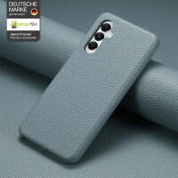 Hülle Handyhülle Stoßfeste Handy Tasche Ultra-Dünn Case Leder Bumper für Samsung Galaxy A05s Blau
