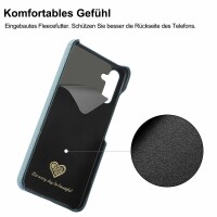Hülle Handyhülle Stoßfeste Handy Tasche Ultra-Dünn Case Leder Bumper für Samsung Galaxy A05s Blau