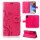 Handy Tasche ZTE Blade Hülle Schutzhülle Klapphülle Flip Case Buchhülle Etui TPU Blade A71 Pink