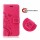 Handy Tasche ZTE Blade Hülle Schutzhülle Klapphülle Flip Case Buchhülle Etui TPU Blade A71 Pink