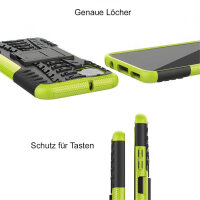 Outdoor Case Panzer Hülle Cover Huawei Handytasche Schutzhülle Handyhülle Handy Grün P40 Lite