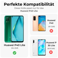 Outdoor Case Panzer Hülle Cover Huawei Handytasche Schutzhülle Handyhülle Handy Grün P40 Lite