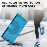 Handyhülle für Apple iPhone 14/14 Plus/14 Pro/14 Pro Max – Mandala Case PU Leder
