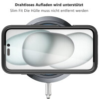 Outdoor Hülle iPhone 16 Plus, Panzer Handy Tasche 360 Grad TPU Case mit Displayschutz