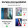 Outdoor Panzer Hülle Motorola Moto G04 G24 E14 Handyhülle mit Kameraschutz Ringhalter Blau