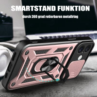 Handyhülle für Apple iPhone 16 Plus – Panzer Cover Case Roségold