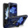 Outdoor Panzer Hülle für Samsung Galaxy Z Flip 6 mit Kameraschutz Ringhalter Blau