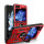 Outdoor Panzer Hülle für Samsung Galaxy Z Flip 6 mit Kameraschutz Ringhalter in Rot