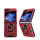 Outdoor Panzer Hülle für Samsung Galaxy Z Flip 6 mit Kameraschutz Ringhalter Rot