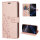 Hülle für iPhone 16 Pro Handy Tasche Handyhülle Schutzhülle Klapphülle Rosegold