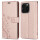 Hülle für iPhone 16 Pro Handy Tasche Handyhülle Schutzhülle Klapphülle Rosegold