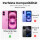 Hülle für iPhone 16 Plus Handy Tasche Handyhülle Schutzhülle Klapphülle Rot