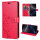 Hülle für iPhone 16 Pro Max Handy Tasche Handyhülle Schutzhülle Klapphülle Rot