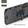 Hülle iPhone 16 Handyhülle Stoßfest 360° Drehbarer Ring Ständer TPU Back Cover Schwarz