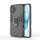 Hülle iPhone 16 Handyhülle Stoßfest 360° Drehbarer Ring Ständer TPU Back Cover Schwarz