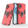 Hülle iPhone 16 Handyhülle Stoßfest 360° Drehbarer Ring Ständer TPU Back Cover Rot