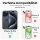 Handyhülle mit integrierter Magnet für iPhone 15 Pro Handyhülle Bumper Transparent