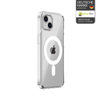 Handyhülle mit integrierter Magnet für iPhone 15 Plus Handyhülle Bumper Transparent