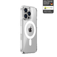 Handyhülle für Apple iPhone 16 Pro Max – Magnet Bumper Transparent