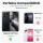 Outdoor Panzer Hülle Xiaomi 14T Pro Handyhülle Kameraschutz Ringhalter in Schwarz