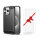 SPARSET Carbon Hülle + 2x 9H Panzerfolie für iPhone 16 Pro Max, Schutz Outdoor Case Cover
