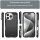 SPARSET Carbon Hülle + 2x 9H Panzerfolie für iPhone 16 Pro Max, Schutz Outdoor Case Cover