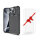 SPARSET Carbon Hülle + 2x 9H Panzerfolie für iPhone 16 Pro Max, Schutz Outdoor Case Cover