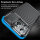 SPARSET Carbon Hülle + 2x 9H Panzerfolie für iPhone 16 Pro Max, Schutz Outdoor Case Cover