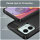 SPARSET Carbon Hülle + 2x 9H Panzerfolie für Moto G84, Schutz Outdoor Case Cover